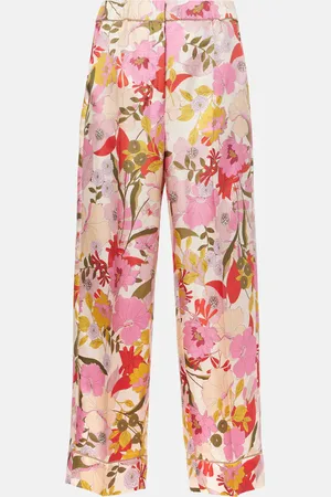 Max Mara Weite Hose Leda aus Seide