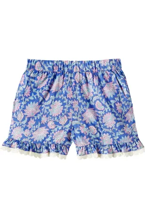 Louise Misha Bedruckte Shorts aus Baumwoll-Voile