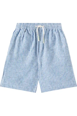 Louise Misha Shorts Obiki aus Leinen und Baumwolle