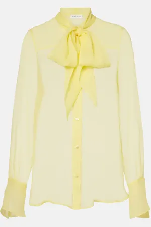 Nina Ricci Bluse aus Seidenchiffon