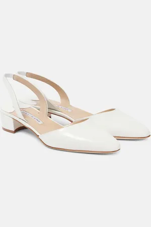 Manolo Blahnik Bridal Slingback-Pumps Aspro 30 aus Leder