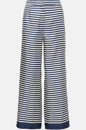 Max Mara Weite Hose Nine aus Seide
