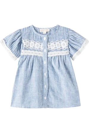 Louise Misha Baby Kleid Morlina aus Leinen und Baumwolle