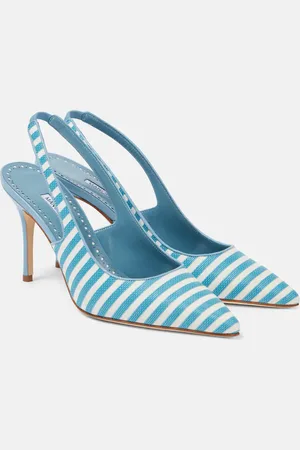Manolo Blahnik Slingback-Pumps Allurafia 90
