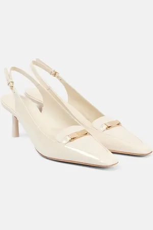 Salvatore Ferragamo Slingback-Pumps Dilli aus Lackleder