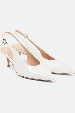 Gianvito Rossi Slingback-Pumps Robbie Sling 55 aus Leder