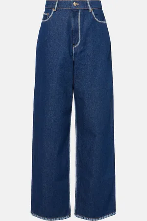 Nina Ricci High-Rise Wide-Leg Jeans