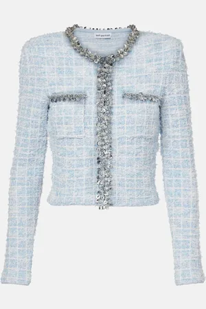 Self-Portrait Cardigan mit Pailletten
