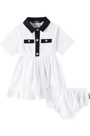 Balmain Baby Set aus Polokleid und Höschen