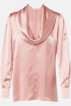 Dolce & Gabbana Top aus Seidensatin