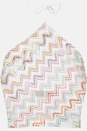 Missoni Top aus Häkelstrick