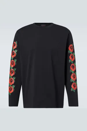 Simone Rocha Bedrucktes Longsleeve aus Baumwoll-Jersey