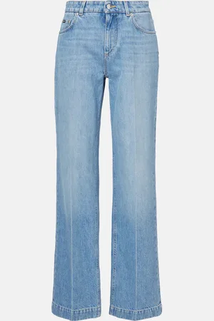 Dolce & Gabbana High-Rise Wide-Leg Jeans