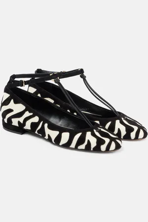 ULLA JOHNSON Ballerinas Polline aus Leder