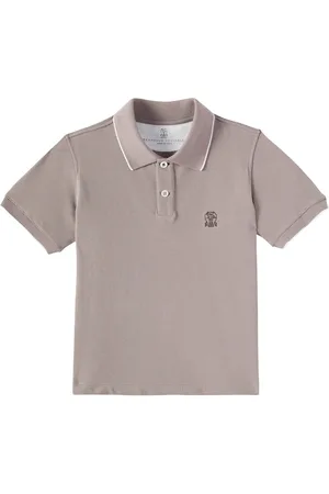Brunello Cucinelli Polohemd aus Baumwoll-Piqué
