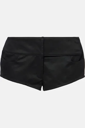 Courrèges Courrèges Low-Rise Shorts aus Canvas