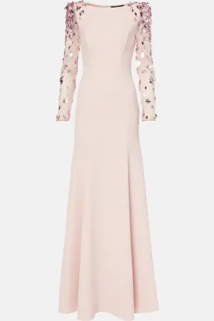 Jenny Packham Robe aus Crêpe mit Pailletten