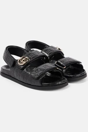 Gucci Sandalen New Marmont GG aus Leder