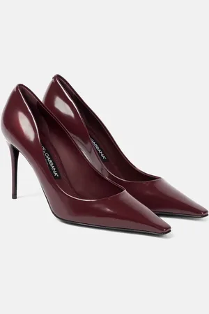 Dolce & Gabbana Pumps Cardinale 90 aus Leder