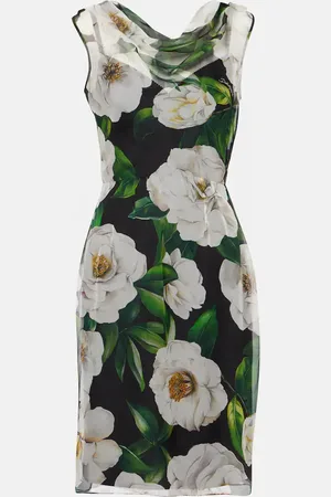 Dolce & Gabbana Cocktailkleid aus Seidenchiffon