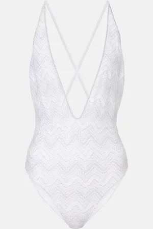 Missoni Badeanzug aus Häkelstrick
