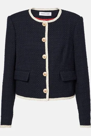 VERONICA BEARD Cropped-Jacke Mabel aus Tweed