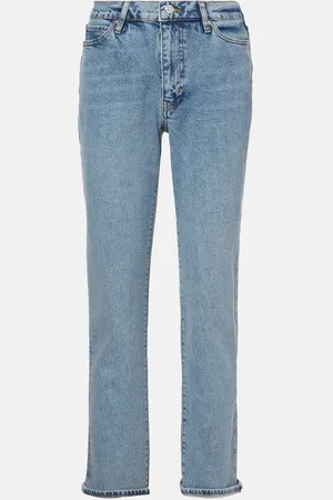 Frame Straight Jeans The Borrowed