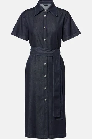 Dolce & Gabbana Hemdblusenkleid aus Denim
