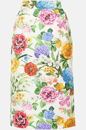 Dolce & Gabbana Bleistiftrock aus Baumwolle