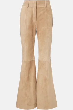GABRIELA HEARST Hose Rhein aus Veloursleder
