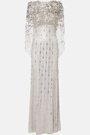 Jenny Packham Robe Nettie aus Tüll mit Pailletten