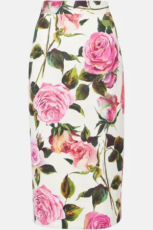 Dolce & Gabbana Bleistiftrock aus einem Baumwollgemisch