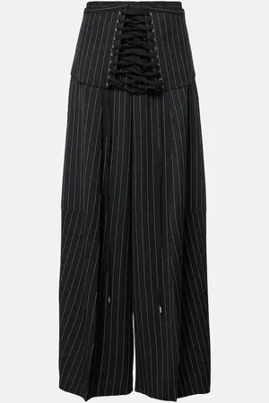Jean Paul Gaultier Weite Hose aus Schurwolle
