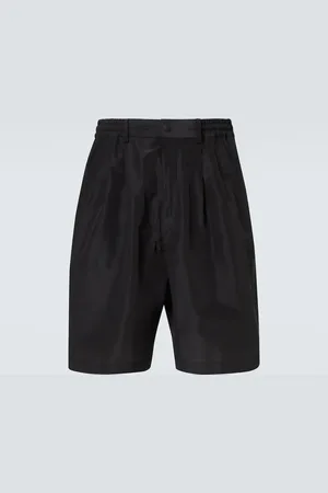 Comme des Garçons Comme des Garçons Homme Shorts aus einem Leinengemisch