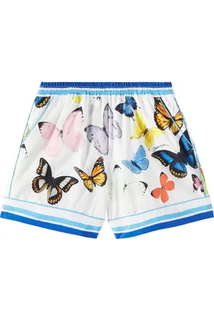 Dolce & Gabbana Bedruckte Shorts aus Baumwolle