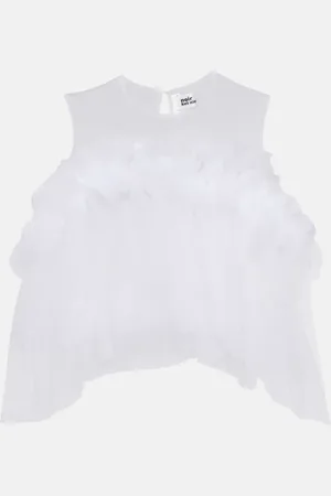 NOIR KEI NINOMIYA Top aus Tüll