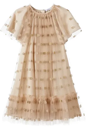 Dolce & Gabbana Besticktes Kleid aus Tüll