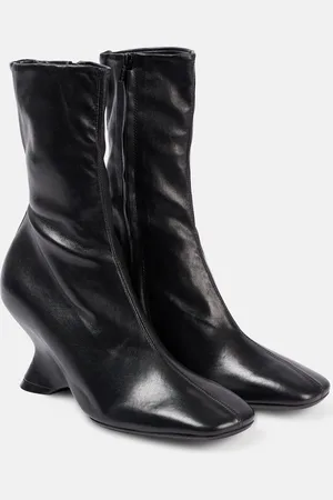 DRIES VAN NOTEN Ankle Boots aus Leder