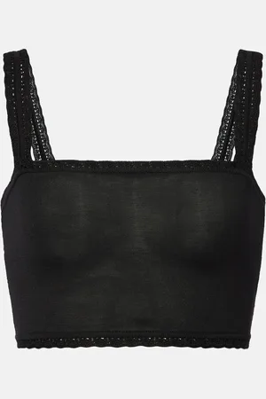 Dolce & Gabbana Cropped-Top aus Seide