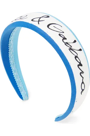 Dolce & Gabbana Bedrucktes Haarband aus Popeline
