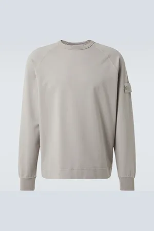 Stone Island Sweatshirt Ghost Compass aus Jersey
