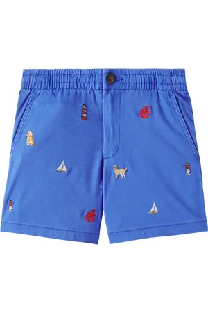 Ralph Lauren Bestickte Shorts aus Baumwolle