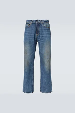 OUR LEGACY Distressed Wide-Leg Jeans Third Cut