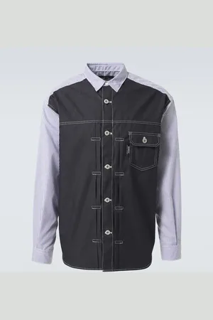 Comme des Garçons Comme des Garçons Homme Hemd aus Baumwolle mit Denim