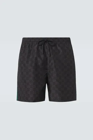 Gucci Badeshorts Web Stripe GG
