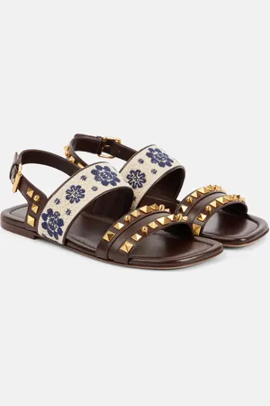 VALENTINO GARAVANI Sandalen County Rockstud aus Leder