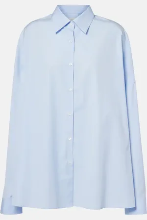 DRIES VAN NOTEN Hemd aus Baumwollpopeline