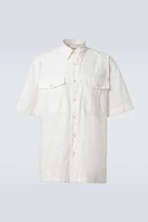 DRIES VAN NOTEN Hemd aus Baumwoll-Canvas
