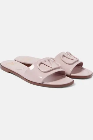 VALENTINO GARAVANI Pantoletten VLogo Signature aus Lackleder