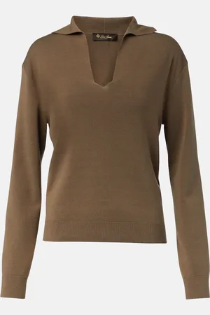 Loro Piana Polopullover Siena aus Seide und Baumwolle